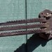 Swing away wall hook Vintage ship hardware