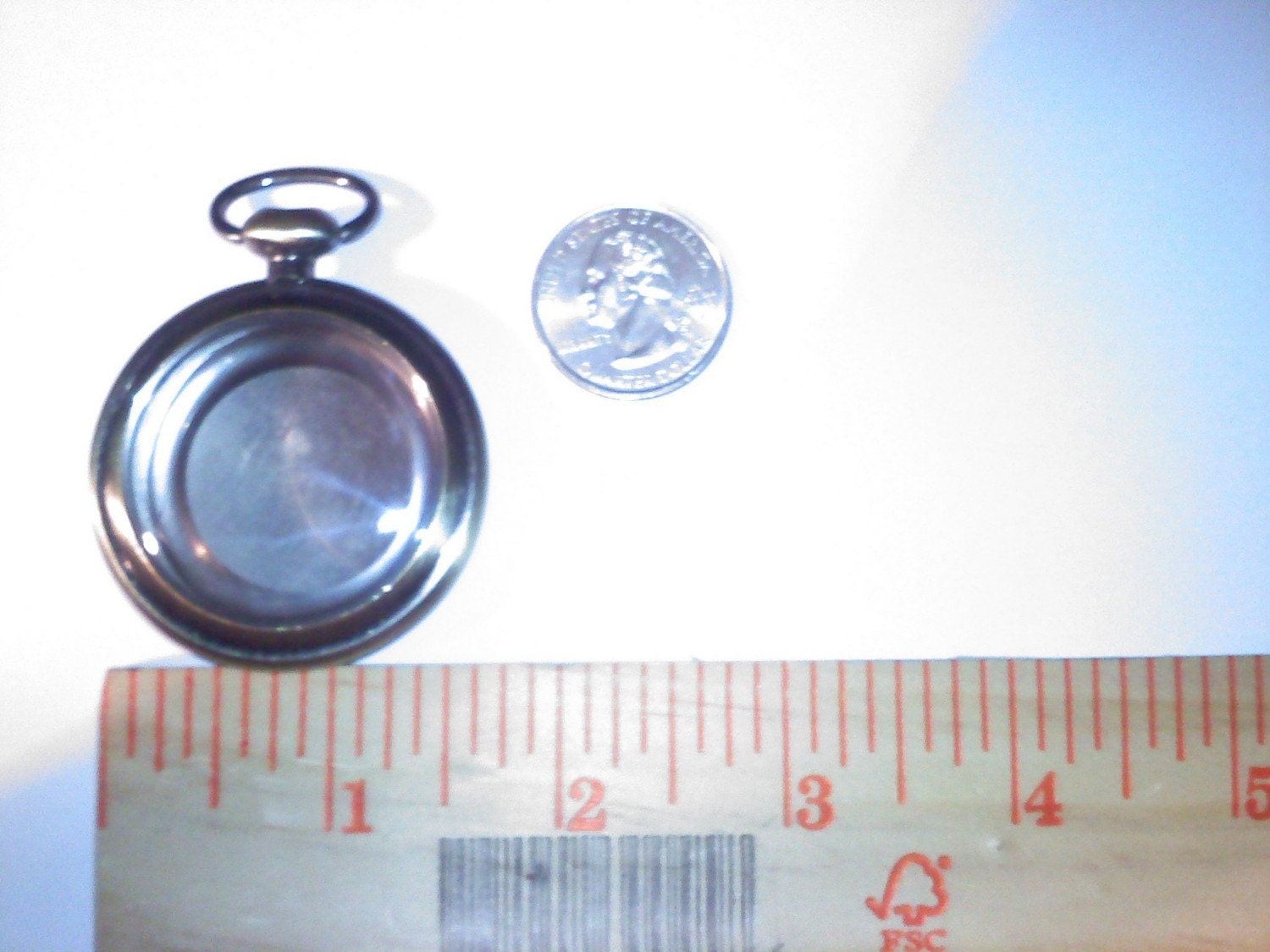 10 EMPTY POCKET WATCH BODIES ANTIQUE BRONZE GLASS FRONT