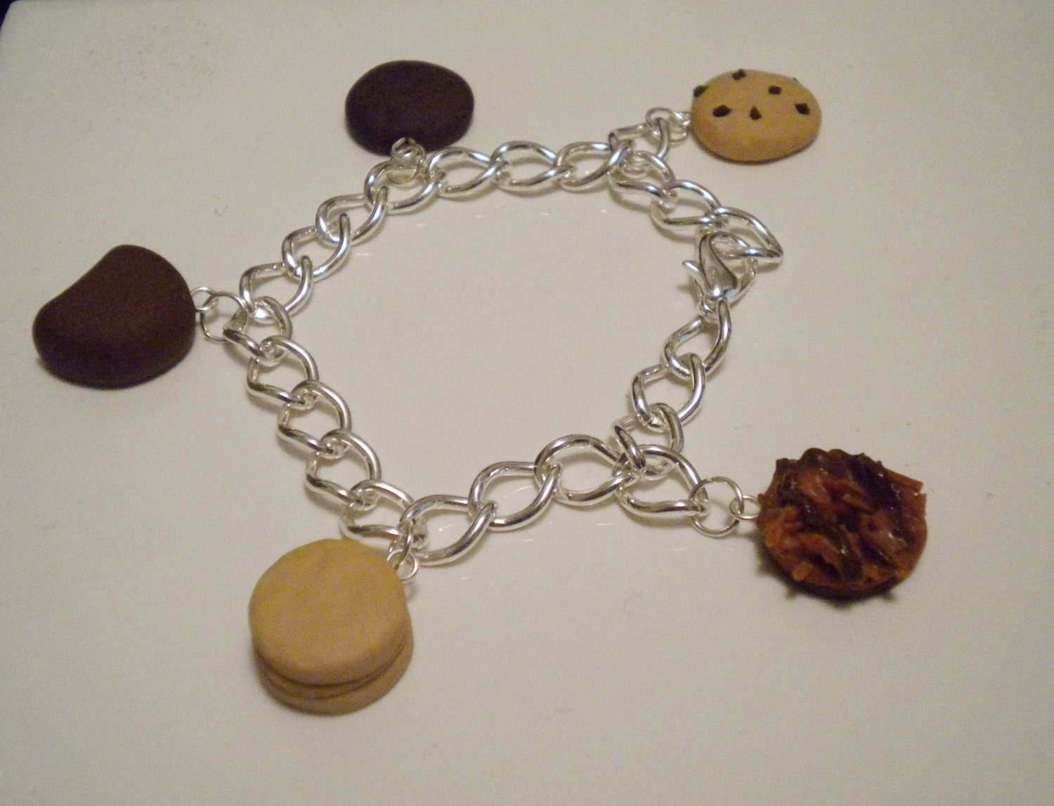 Girl Scout Cookies Charm Bracelet now with dosedos by meganhoyt