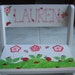 Personalized step stool- butterfly, flowers, ladybugs Kidsline - any theme- flower girl, ring bearer, newborn,gift