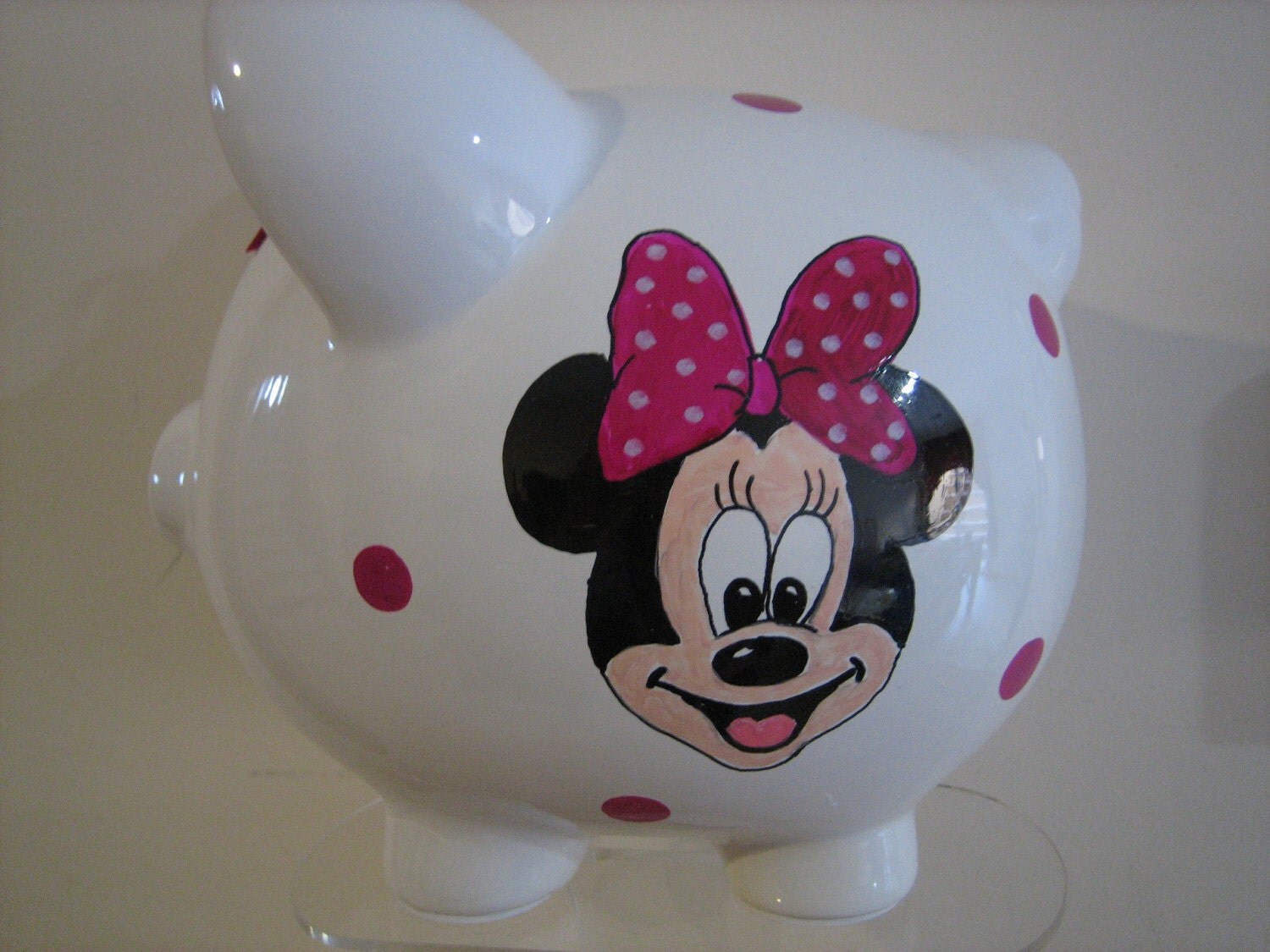Personalized Large Piggy Bank Disney by KUTEKUSTOMKREATIONS