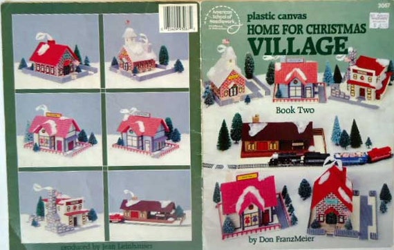 Plastic Canvas Christmas Village Book Two