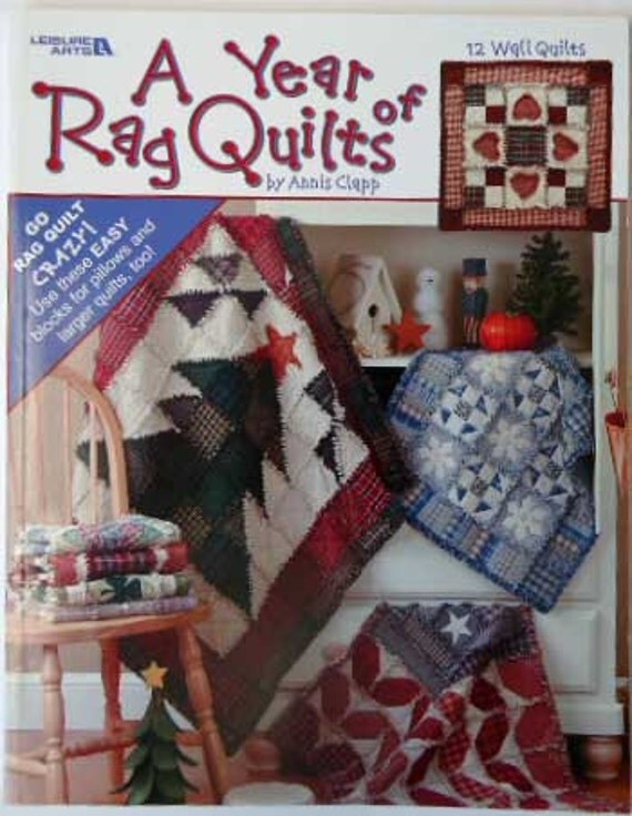 Rag Quilts Pattern Book Wall Quilts