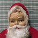 COCA COLA SANTA, Rushton Co. 15" Plush Toy, 1957 Advertising, Vintage Christmas