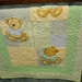 Quilt, Baby, Three Teddy Bears