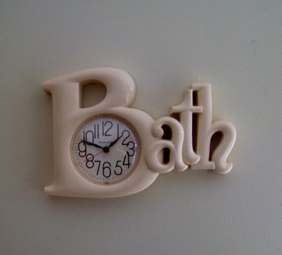 S A L E BATH Bathroom Clock