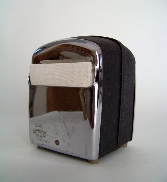 Vintage Diner Napkin Dispenser by RoomServiceVintage on Etsy