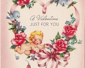 Vintage Valentines Day Card UnUsed 1950's (012)