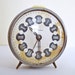 RESERVED FOR callalabella Vintage Russian mechanical alarm clock Jantar from Soviet Union period Non working