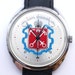 Vintage watch Raketa Saint Petersburg, mechanical watch, Russian wrist watch mint quality, big case watch