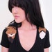 Wrapped Fox T-shirt in Black