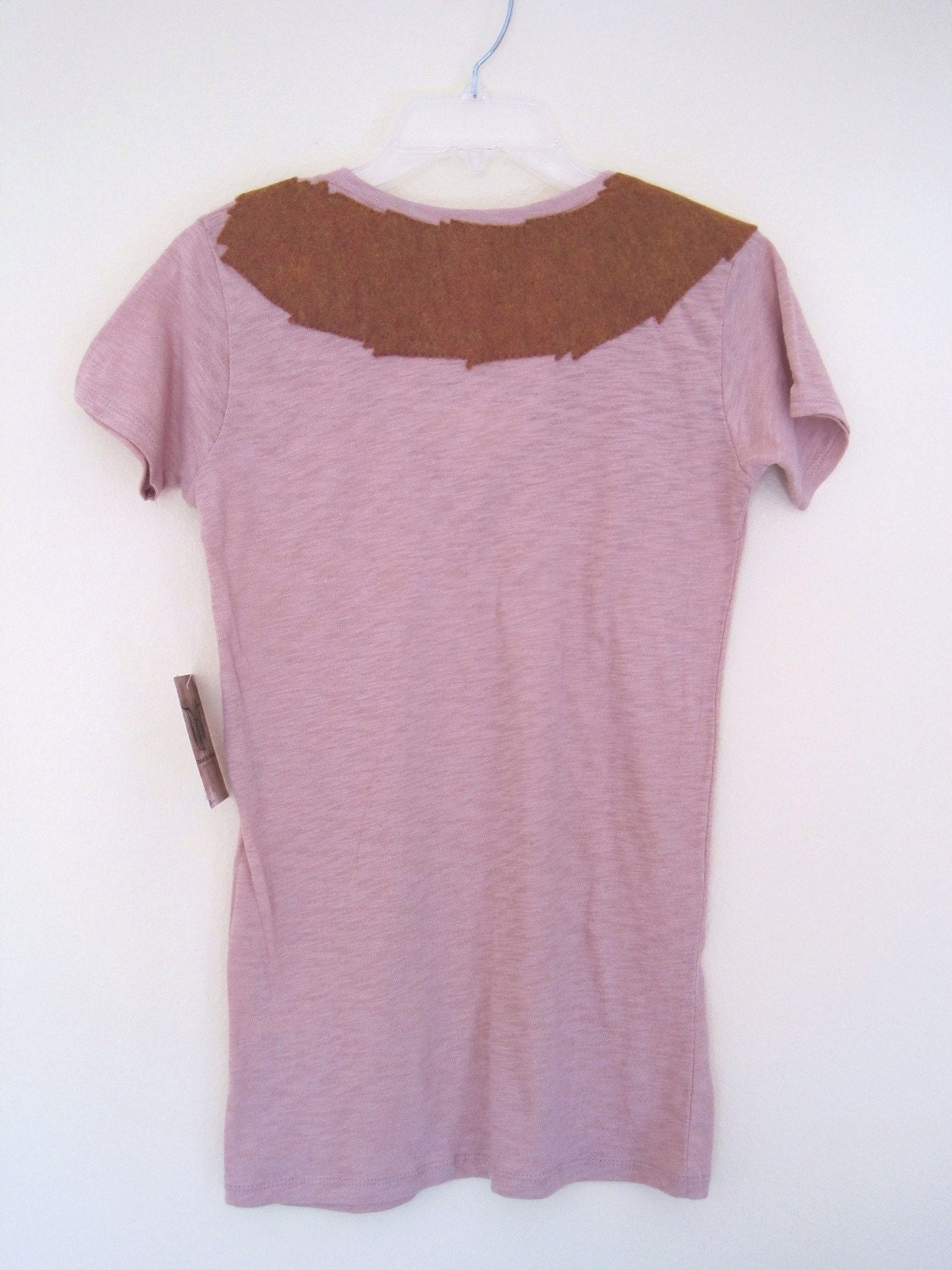 dusty rose color t shirt