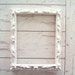 White Frame Painted Cottage Chic Decor French Farmhouse Wedding