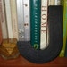 Vintage Mid Century Modern Marquee Letter J