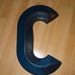 Vintage Large Movie Marquee Letter C