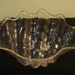 Decorative Lucite Acrylic Clam Shell Serving Bowl