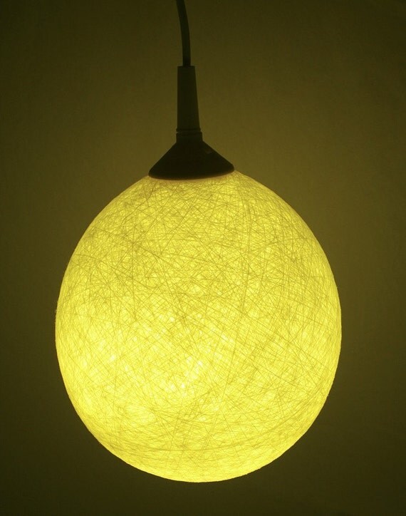 Items similar to Handmade lamp, lamp shade, modern pendant light