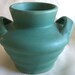Camark Pottery Matte Green Beehive Vase - Excellent Condition