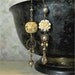 Caramel Macchiato - Artisan Jewelry - Handmade Earrings - OOAK