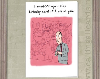 Bad Card Birthday Card