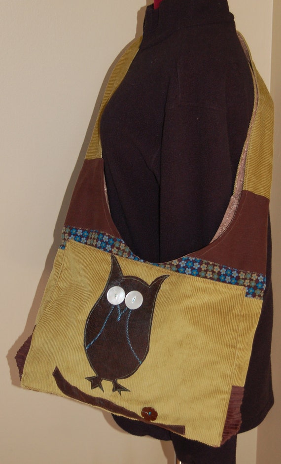 Hippie patchwork purse over the shoulder sling bag purse with