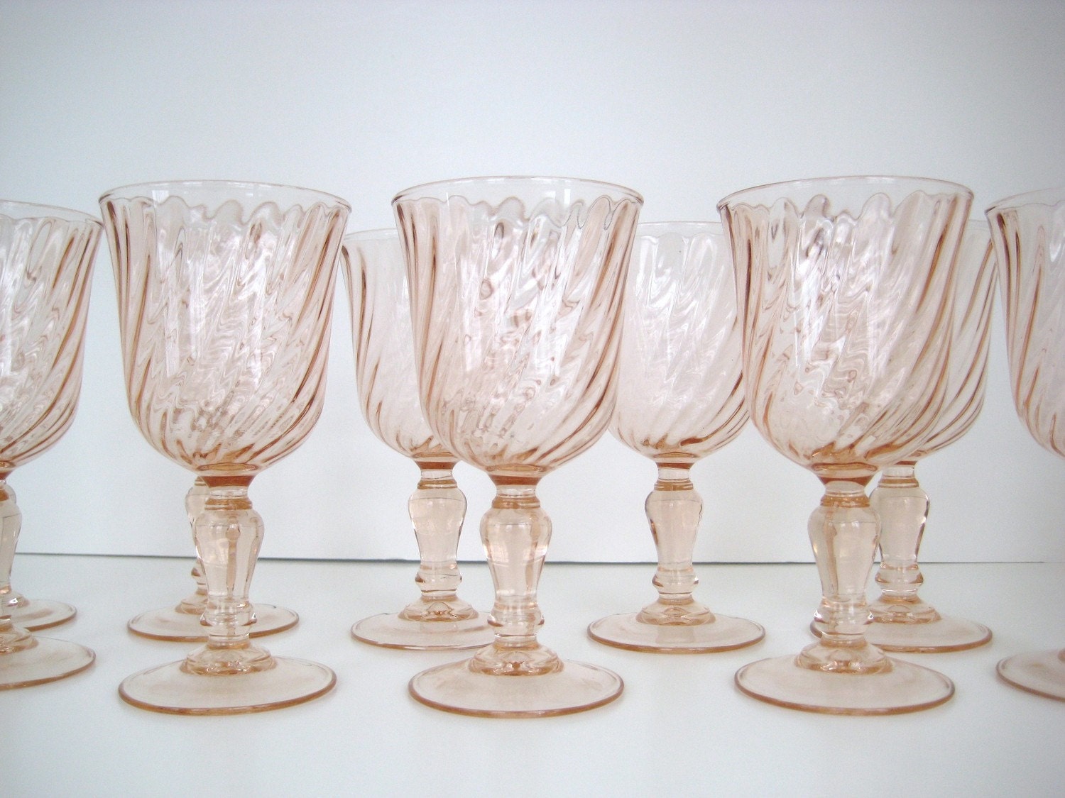 shabby chic wine glasses set of 10 shabby chic wine glasses set of 10