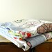 Vintage Appliqued Butterfly Twin Size Quilt