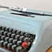 Vintage Underwood Olivetti Studio 44 Typewriter with Case and Accessories