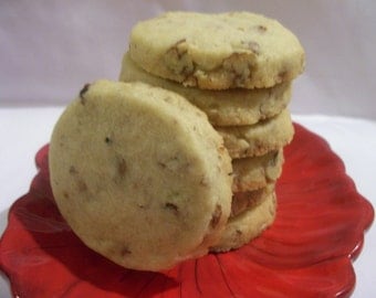 Pecan Shortbread Cookies 1 Dozen