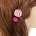 Lavender Rose Flower Hair Pin Set