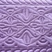 Lilac art silk stiff fabric