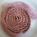 Moroccan Art Silk Belt, dusky pink