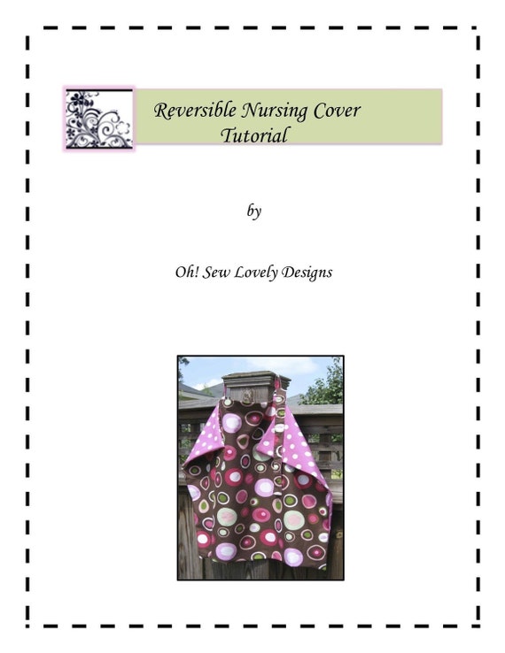 Reversible Nursing Cover Sewing Pattern   Il 570xN.246856934 