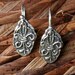 rustic fleur de lis earrings...
