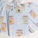 Spring SALE Baby Shower Tags Set of 24 Baby Food Jars and Spoons Design Blank