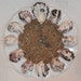 Oyster Shell Wall Clock with Kumamoto Oyster Shells