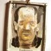 Reserve for Chriss London Stamp Pendant Frankenstein Monster Silver Metal Scary Haloween Queen Mary Ready for Stringing or Jewelry
