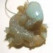 Opal Bead - Octopus Carving - Jelly Opal Bead Two Holes - Australian Boulder Opal RARE - Sea Creature Cracken