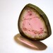 RESERVED for Bonnie Watermelon Tourmaline Slice Cabochon - 6.8 Carats True Natural Color Gem Stone