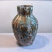 1972 Large 12" Signed Studio Art Pottery Fat Lava Vase