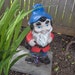On reserve for Sharon. Vintage 16 inch Cement Garden Gnome