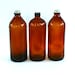 Instant Collection Industrial Clorox Bottles. Amber Brown. Apothecary. Cottage Country Farmhouse Decor. Fall Autumn. Primivite. Rustic.
