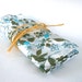 Tissue Paper. Vintage Birds and Flowers. Turquoise. Teal. Taupe. Decorative. Floral. Retro. Trendy. Nature. Fresh Spring. Rhapsodyattic.