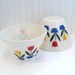 Vintage Fire King Bowl Set