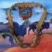 choker SHAMAN prairie HORSE tribal NATIVE american spirit choker feather charm bead crochet necklace