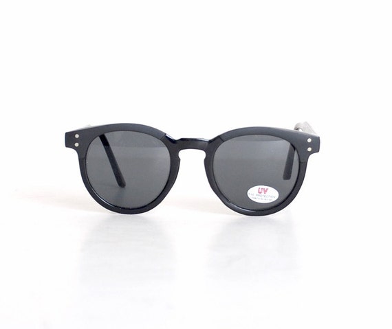 Vintage 90s Grunge Black Sunglasses Shades