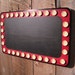 Large Movie Marquee Chalkboard - Wooden