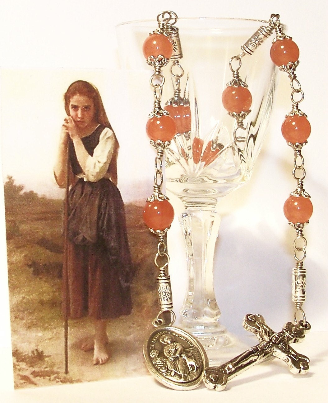 Unbreakable Chaplet of St. Germaine Cousin Patron Saint of