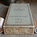 Reels Bobbins - Wonderful French haberdashery box of spools Cartier-Bresson peach color