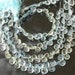 SUPERB-Finest-30 pieces of Nice quality aprx. 6-7mm Size MULTI AQUAMARINE Faceted Heart Shape Briolettes,Great Price Rare Item
